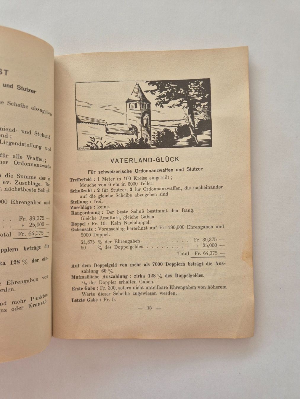 Libri: Schiesseplan Freiburg Eidg. Schuetzenfest 1934 – Usato da Langendorf venduto da zvonu161 3