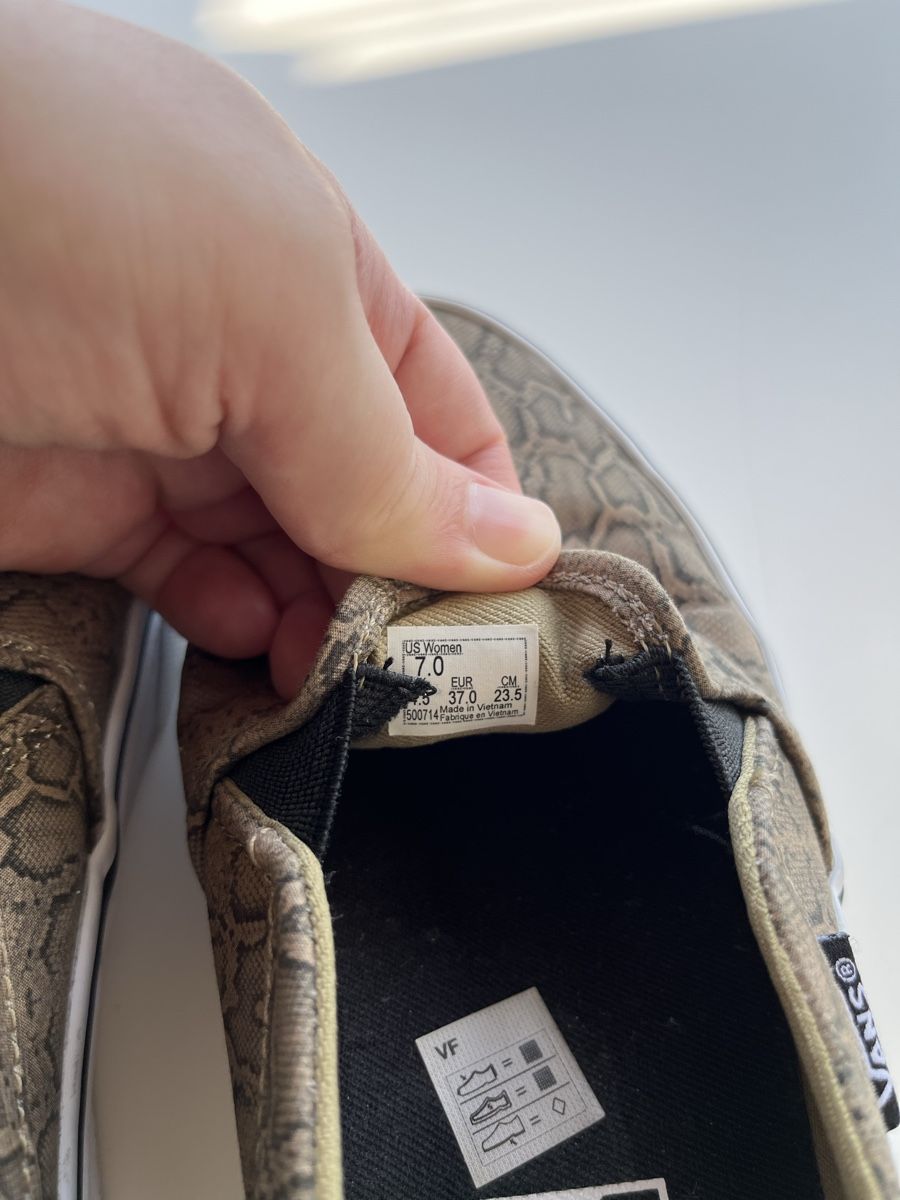 Vans Damenschuhe: Vans Slip Ons Python Gr. 37 – Gebraucht aus Olten von hahnice99 5