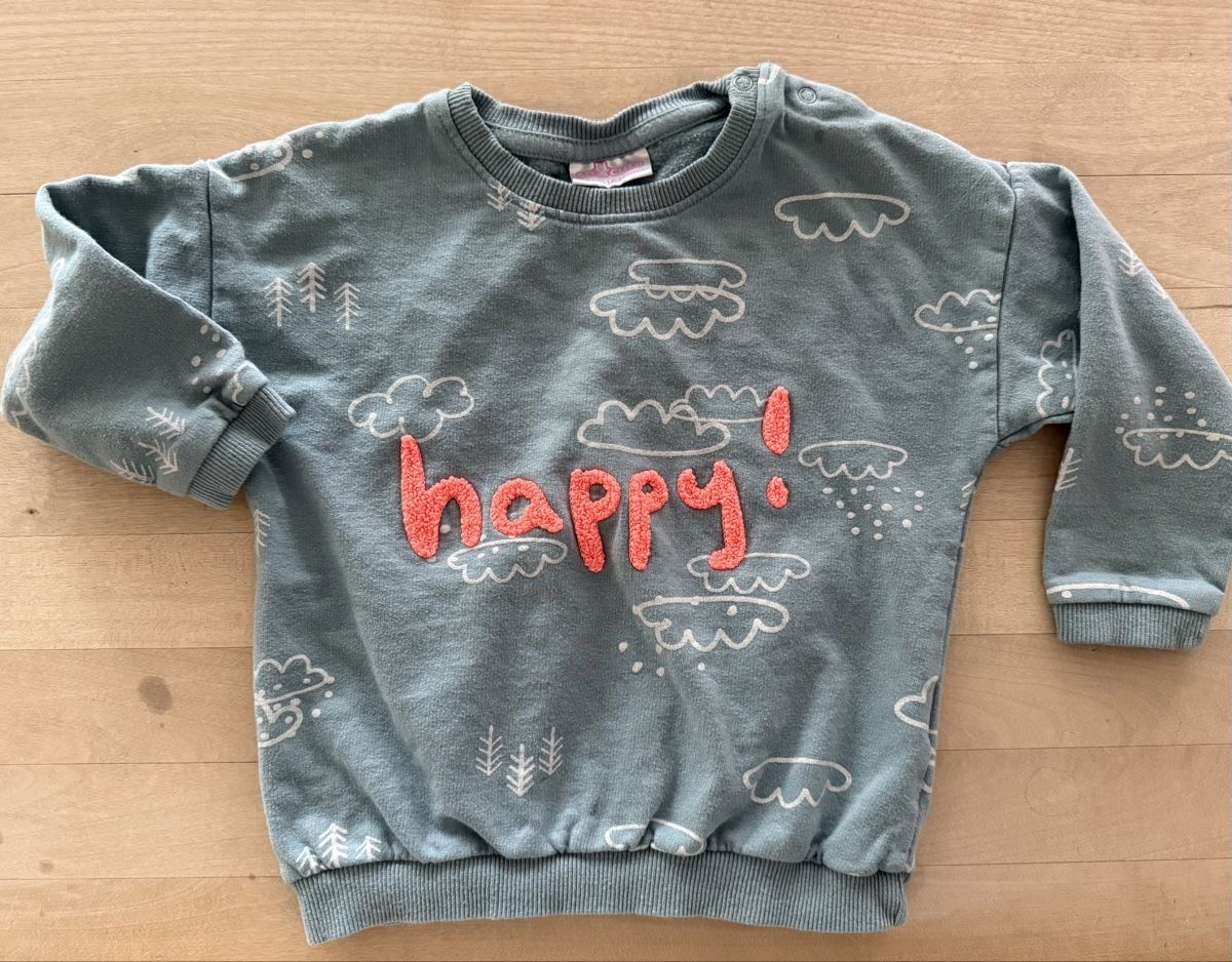 Pulls et sweat-shirts: Kinder Pullover "happy" Grösse 92/18-24 Mth – Neuf (Voir description) à Lyss par Sibella56