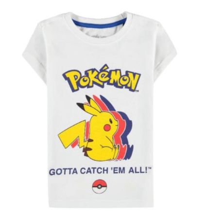 POKEMON - PIKA SILHOUETTE - T-SHIRT KIDS 158/164