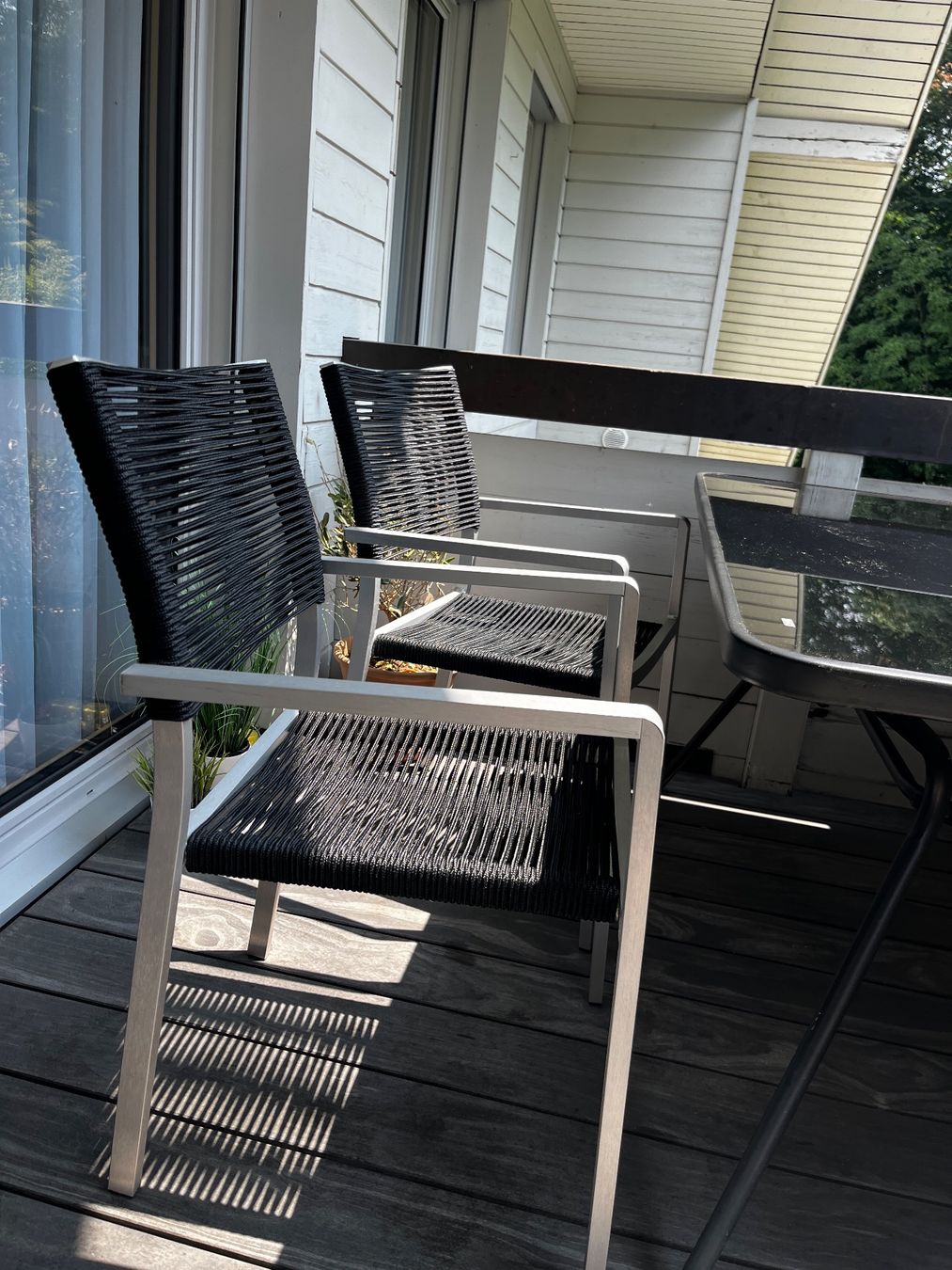 Beliani Set de table et chaises: Beliani Gartentisch mit 4 Stühle – D'occasion à Obernau par kormocga 1