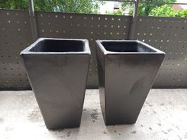 Pflanzengefäss Outdoor anthrazit Marke HENTSCHE