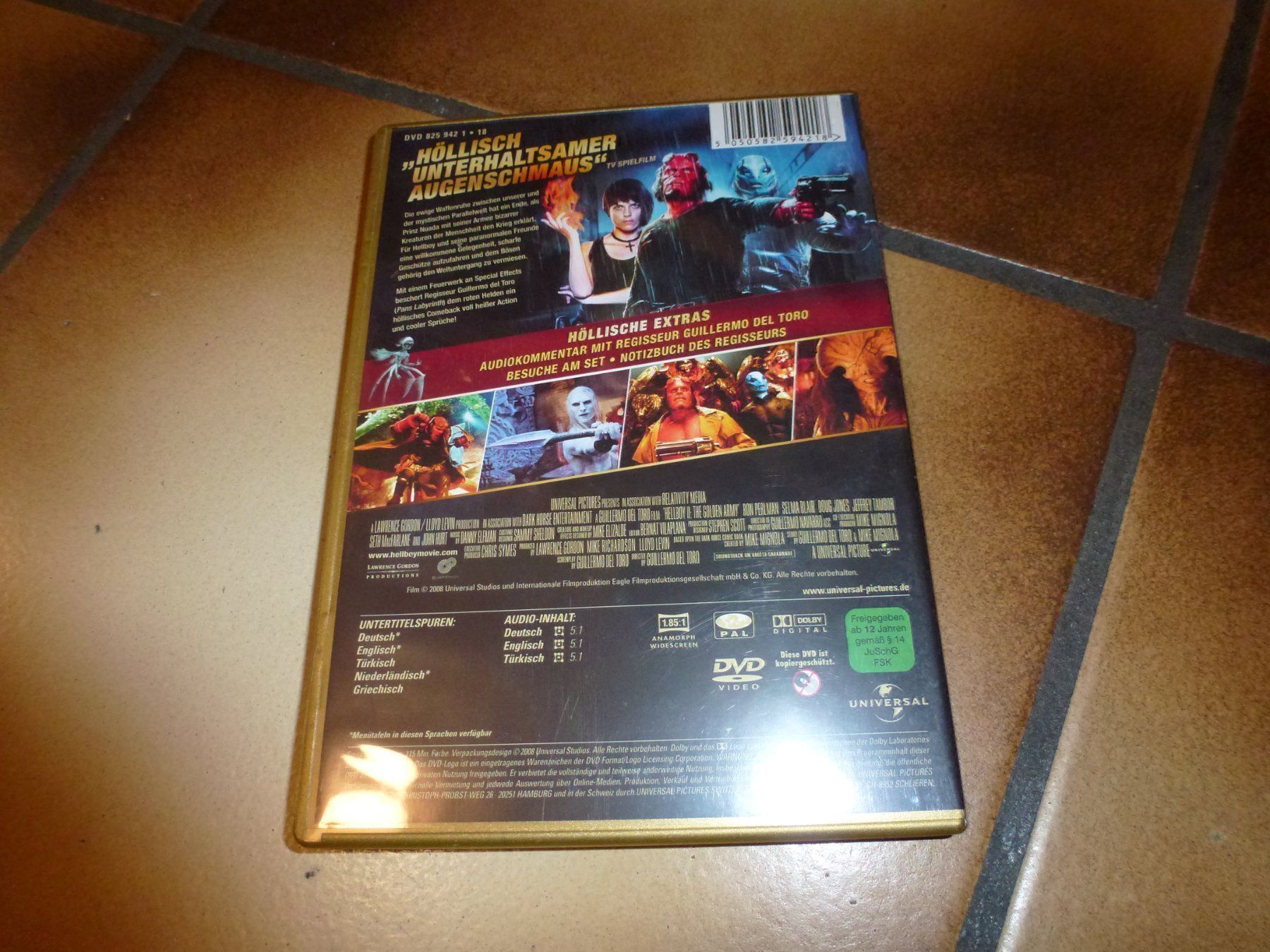 Tutti i DVDs: Hellboy - Die Goldene Armee DVD – Usato da Olten venduto da Disc-Verkauf 2