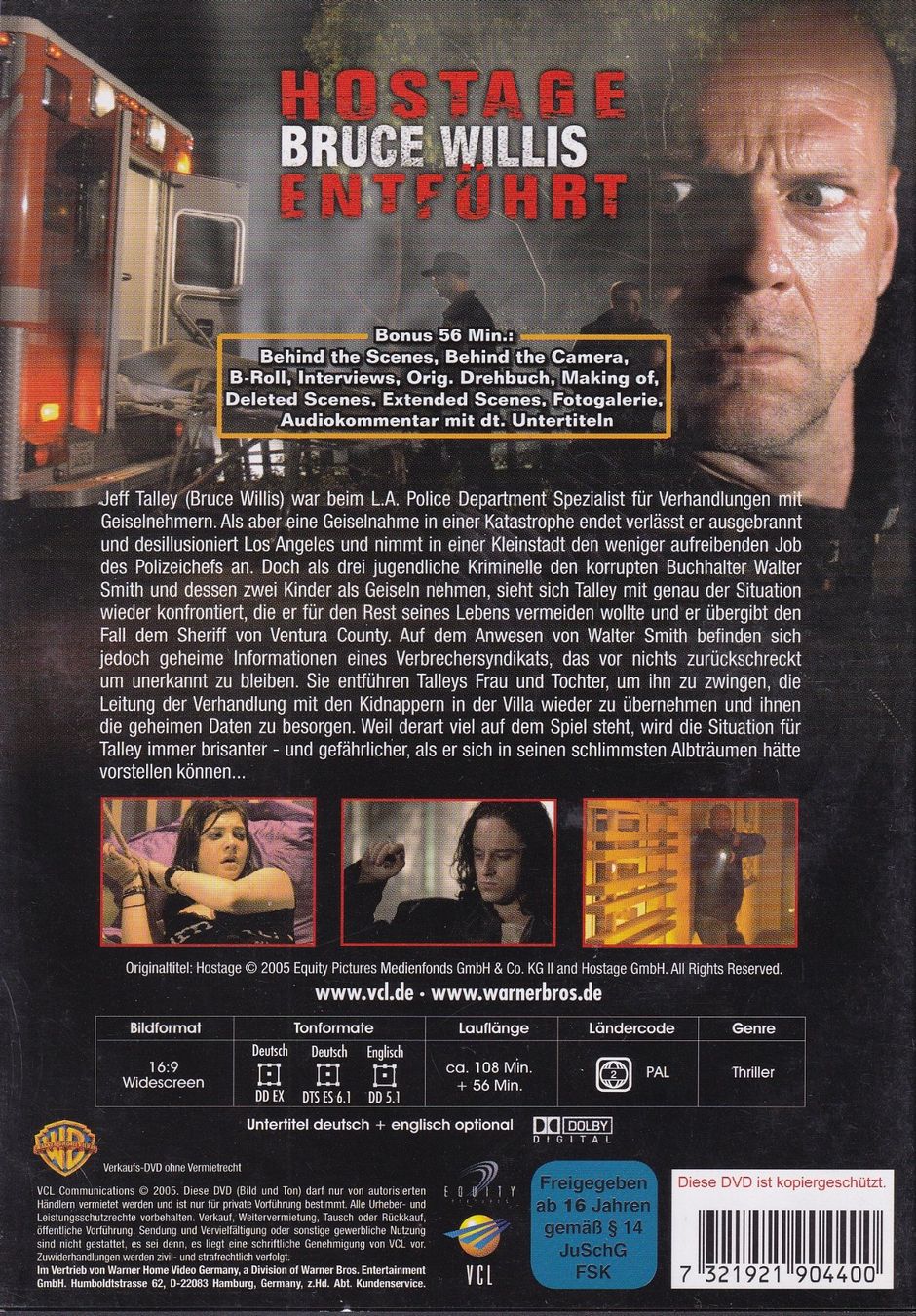 Tutti i DVDs: DVD ab Fr. 1.--, Hostage - Entführt – Usato da Lausen venduto da Mondeo10628 1