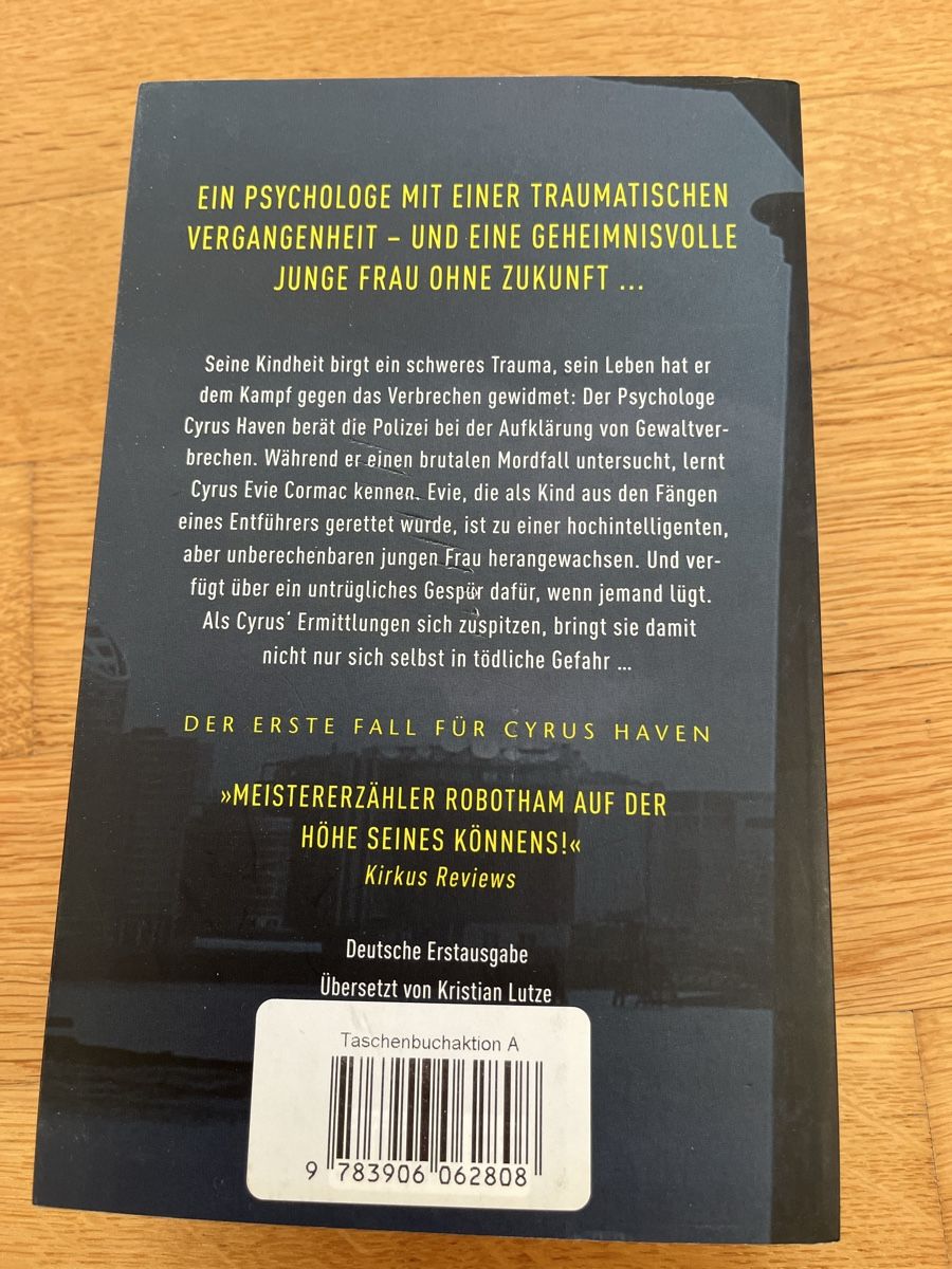 Libri: Psychothriller "Schweige still" von Michael Robotham – Usato da Lenzburg venduto da car_pzg8 1