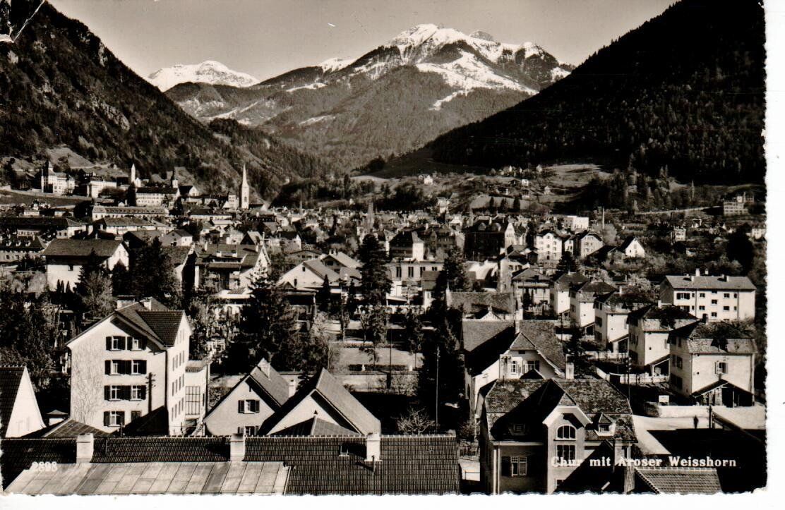 Ansichtskarten: Chur – Gebraucht aus Wolhusen von Curver9