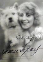 Lucienne Legrand (1920-2022) Schauspielerin - Autogramm
