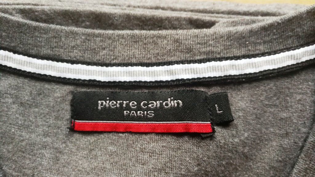 T-shirt: Tshirt Pierre Cardin / grau / Grösse L – Usato da Goldau venduto da Ejidomar 1