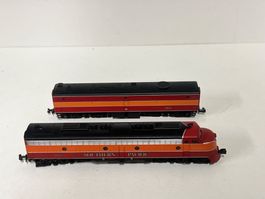 LIFE LIKE SOUTHERN PACIFIC 2 teilig Spur N Analog