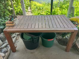 Garten-/Pflanztisch (Massivholz)