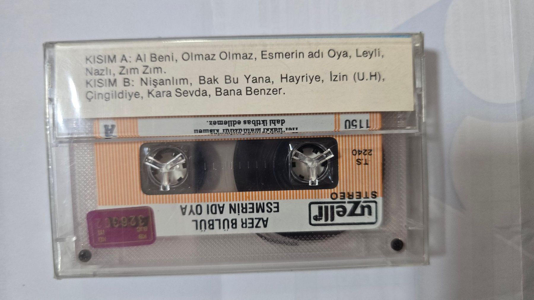 Musicassette: Kaset Azer bülbül kagit baski – Nuovo e nell'imballaggio originale da Basel venduto da ozg_sy2k 1