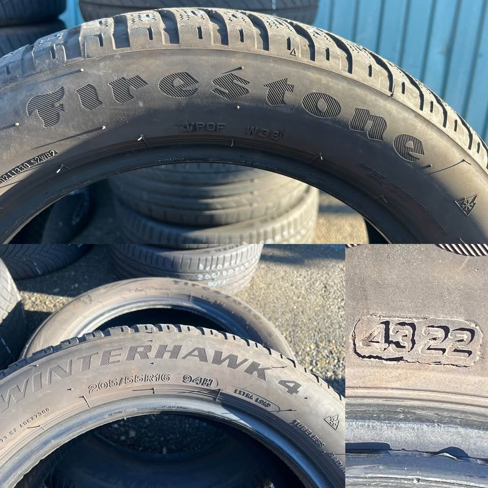 Firestone Pneus & Kompletträder: 205/55 R16 94H Firestone WinterHawk 4 – Gebraucht aus Pratteln von pne_s8lz 3