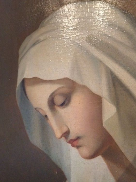 Dipinti: Maria Bild Gemälde Porträt der Mutter von Jesus – Usato da Belp venduto da Familie-Meyer 1