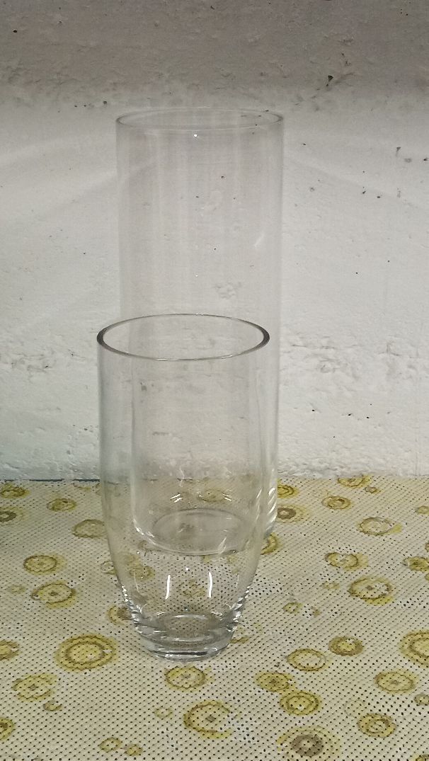Tutte le decorazioni: 2 schöne Glasvasen – Usato da Zürich venduto da Mitzi6