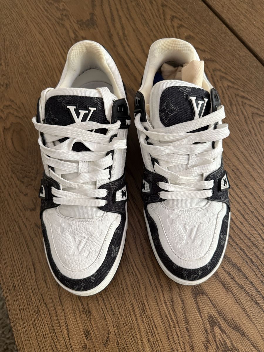 Louis Vuitton Herrenschuhe: Louis Vuitton trainers black denim – Gebraucht aus Genève von luc_5q8p 3