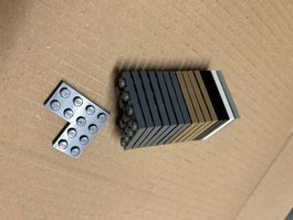 LEGO 16x Eck-/Winkelplatte 4x4 (2639)