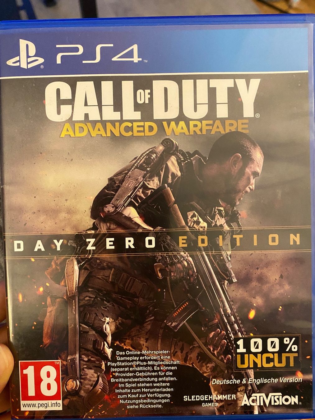 Spiele: CALL OF DUTY  Advanced Warfare/ PS4 – Gebraucht aus Dübendorf von GinaGiulia