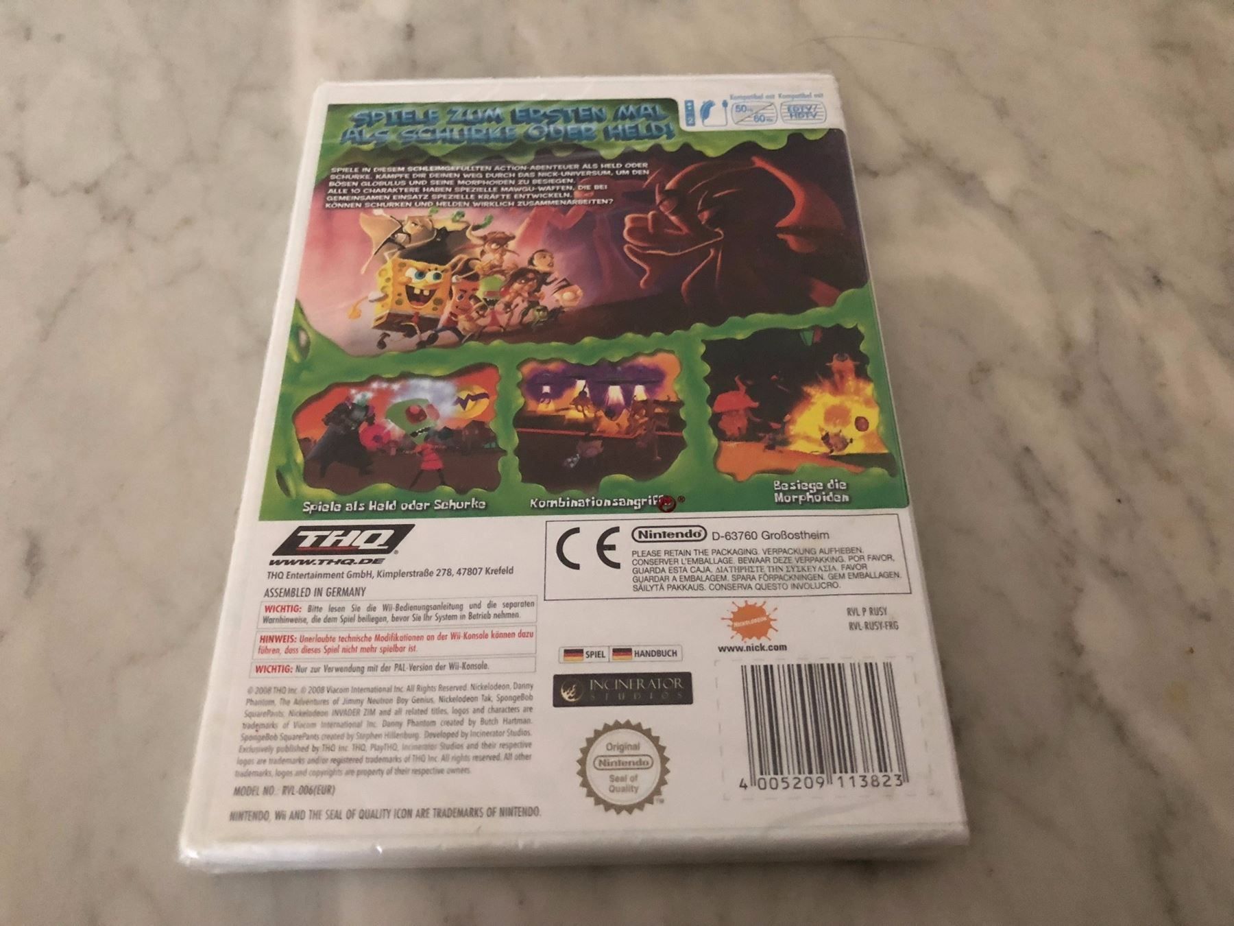 Nintendo Giochi: SPONGEBOB  DIE MACHT DES SCHLEIMS – Nuovo e nell'imballaggio originale da hägendorf venduto da twilightprincess 1