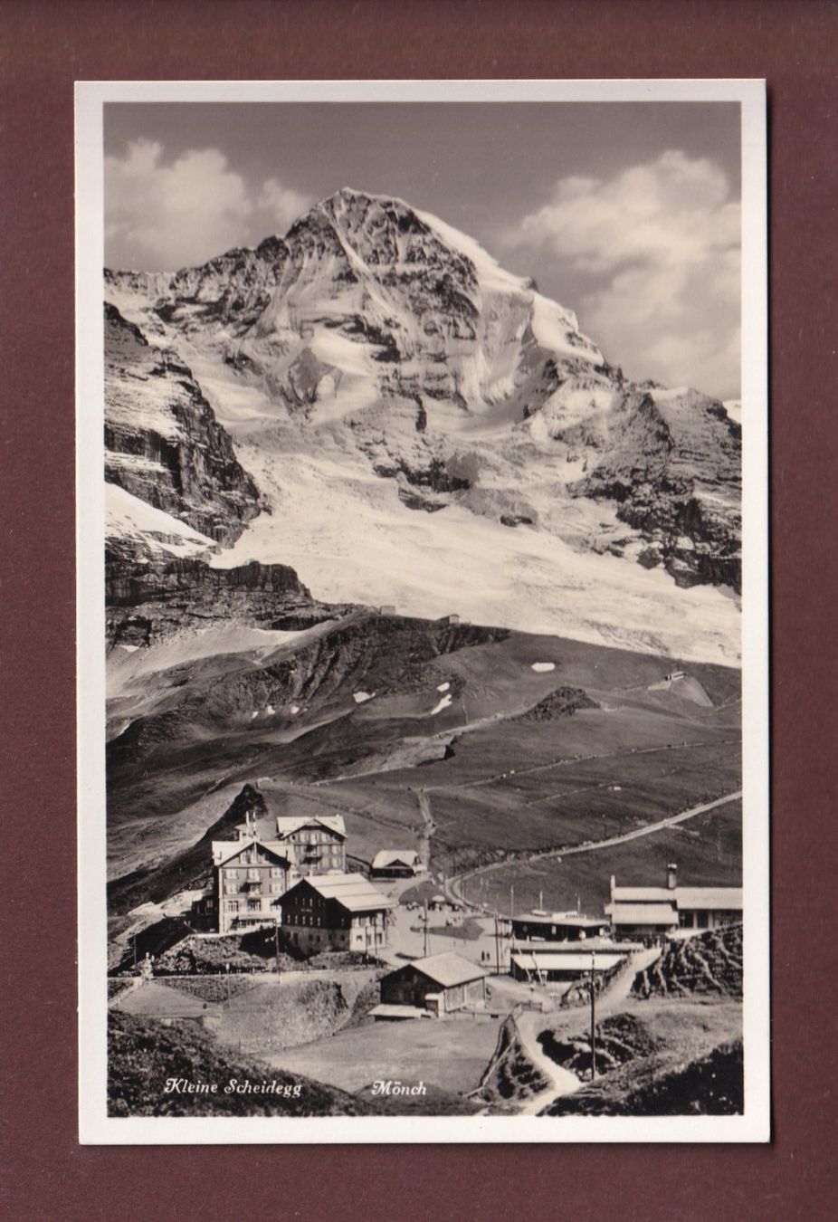 Ansichtskarten: KLEINE SCHEIDEGG - Mönch – Gebraucht aus Pully von nicecards-shop