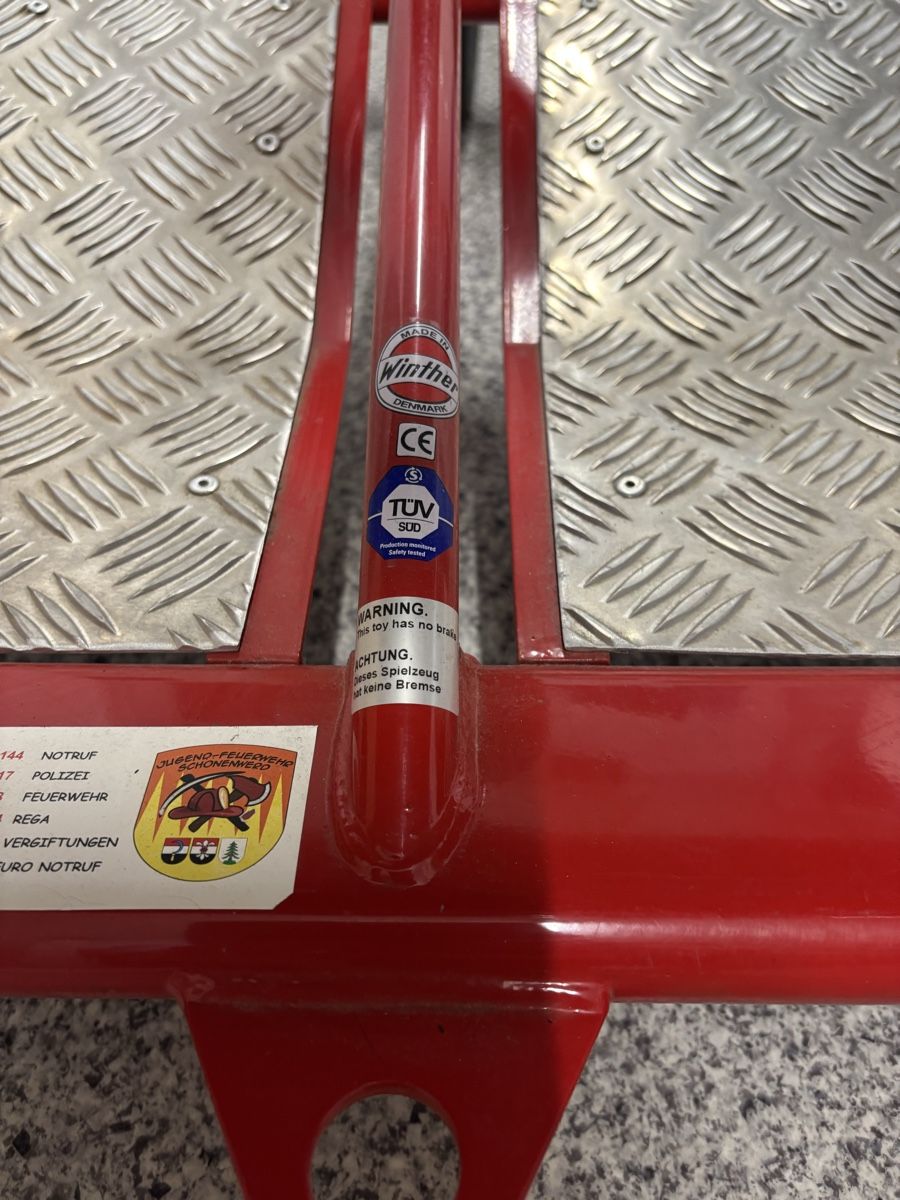 Winther Véhicules pour enfants: Winther Viking Dreirad Doppeltaxi – D'occasion à Stüsslingen par Natrium 3