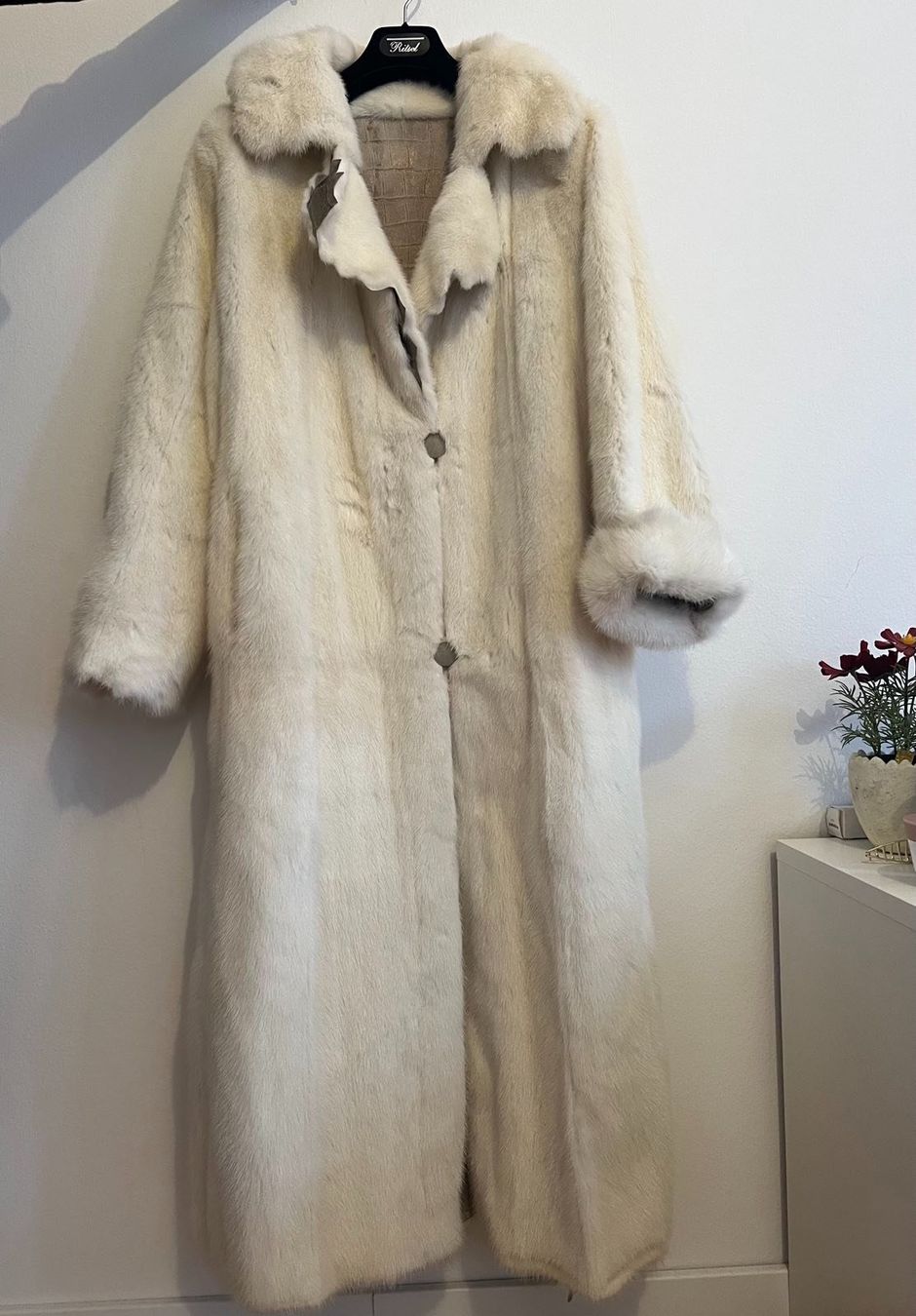Cappotti: Weiss Fuchspelz double face mantel – Nuovo (secondo la descrizione) da Zürich venduto da mar_bb7r 6