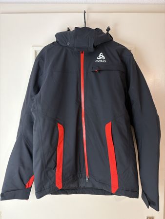 Veste de ski Odlo noir et rouge taille S homme