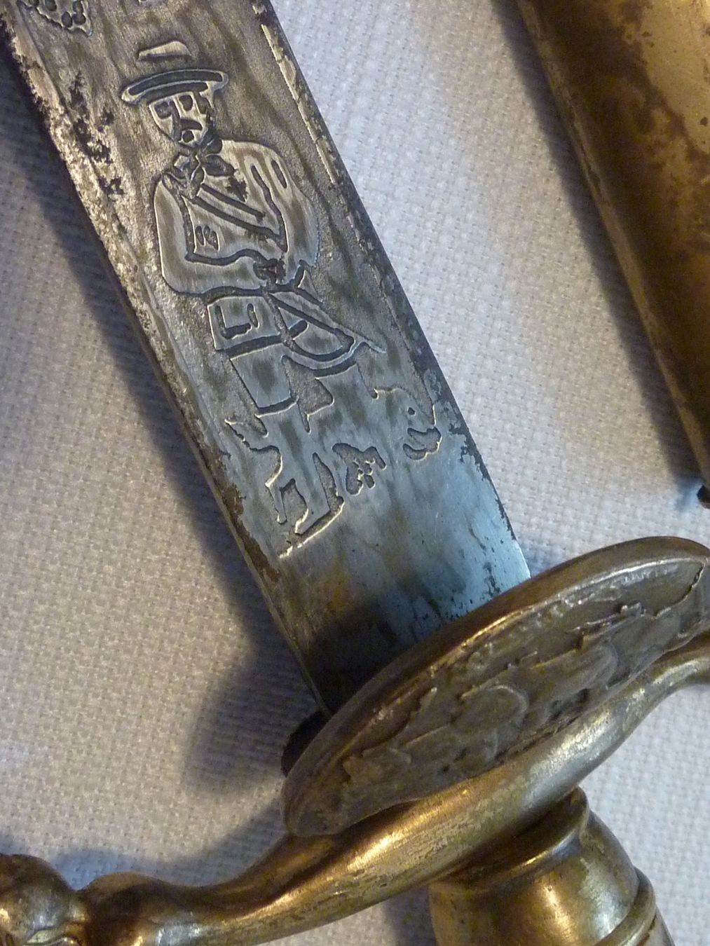 Solingen Accessori: Hirschfänger Messer "Gott Mit Uns" E.F.HÖRSTER SOLINGEN – Usato da Dietikon venduto da damaszen 4