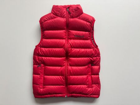 Marmot vest Puffer 800 Fill MEN Sz S Goose down 90%