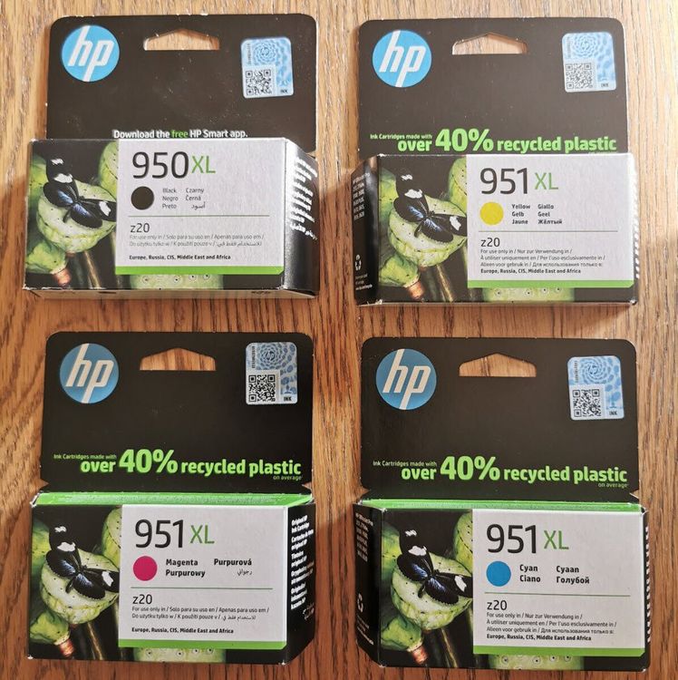 Original Hp Nr 950xl Nr 951xl Patronen In Multipack Kaufen Auf Ricardo 7571