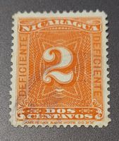 Nicaragua 1900 briefmarke