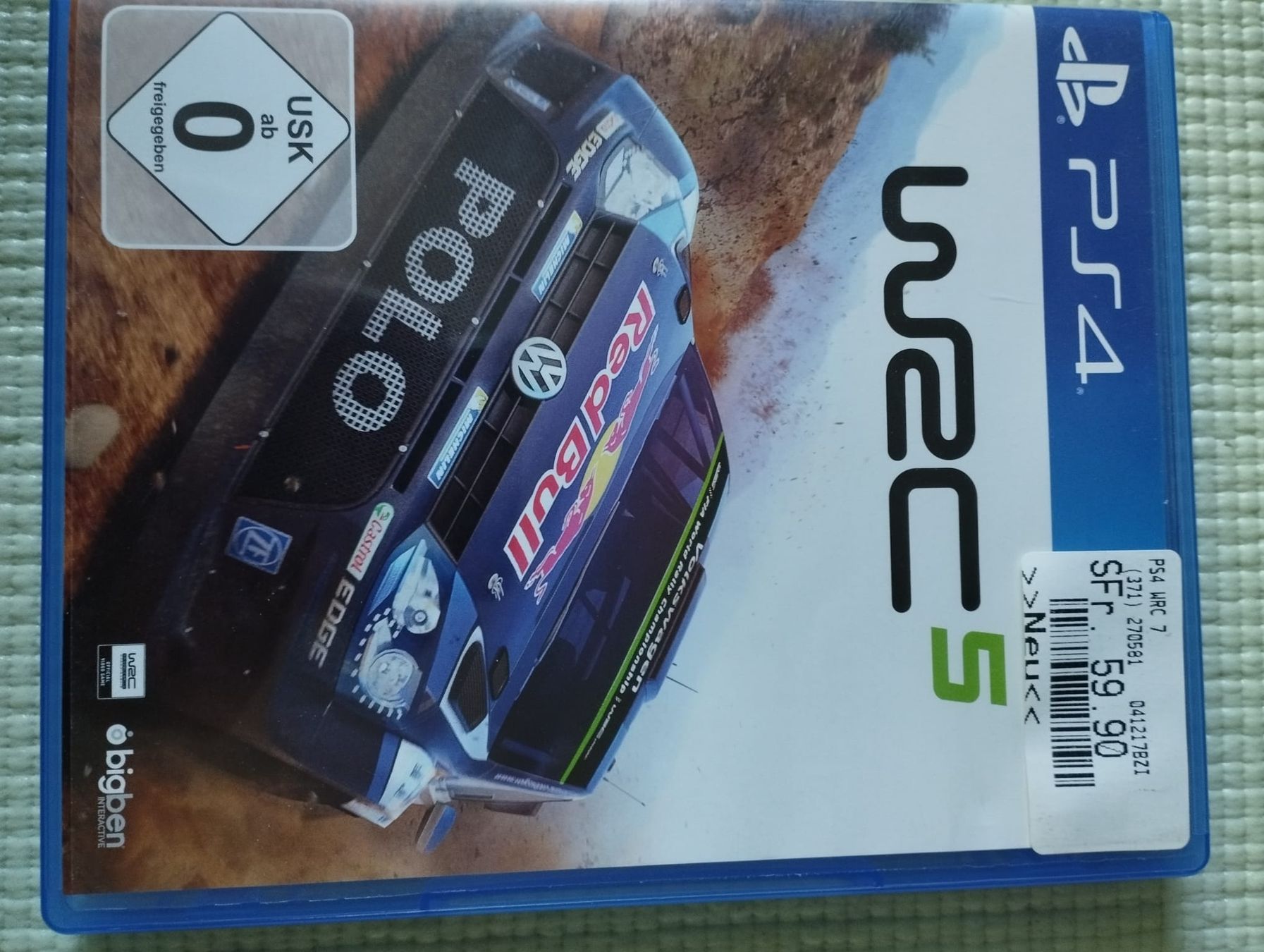 Giochi: WRC 5 - PS4 - Rallye Spiel – Usato da Basel venduto da iom_9