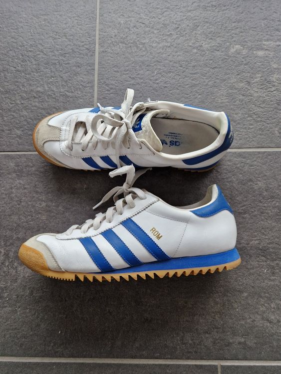 Adidas rom 2024 weiß blau