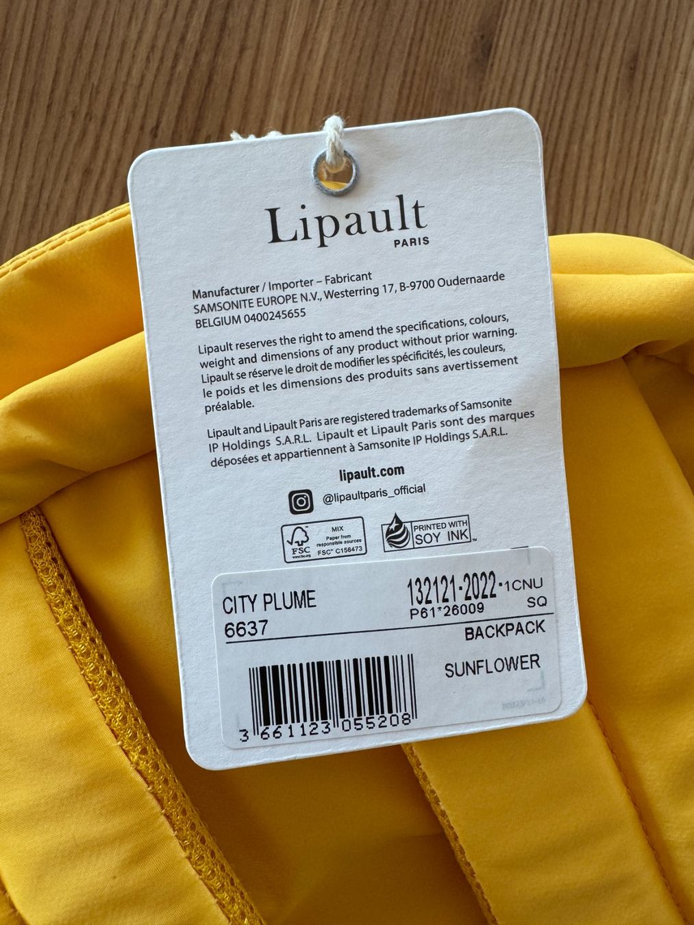Zaini: Lipault Paris Gelber Rucksack - Top modisch! – Nuovo (secondo la descrizione) da Baar venduto da Hpat 8