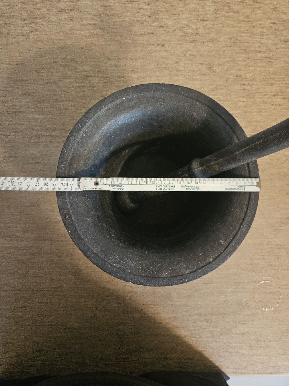 Sonstiges für das Kochen & Backen: Mörser mit Stössel – Gebraucht aus Niederglatt ZH von lul_g9yv 2