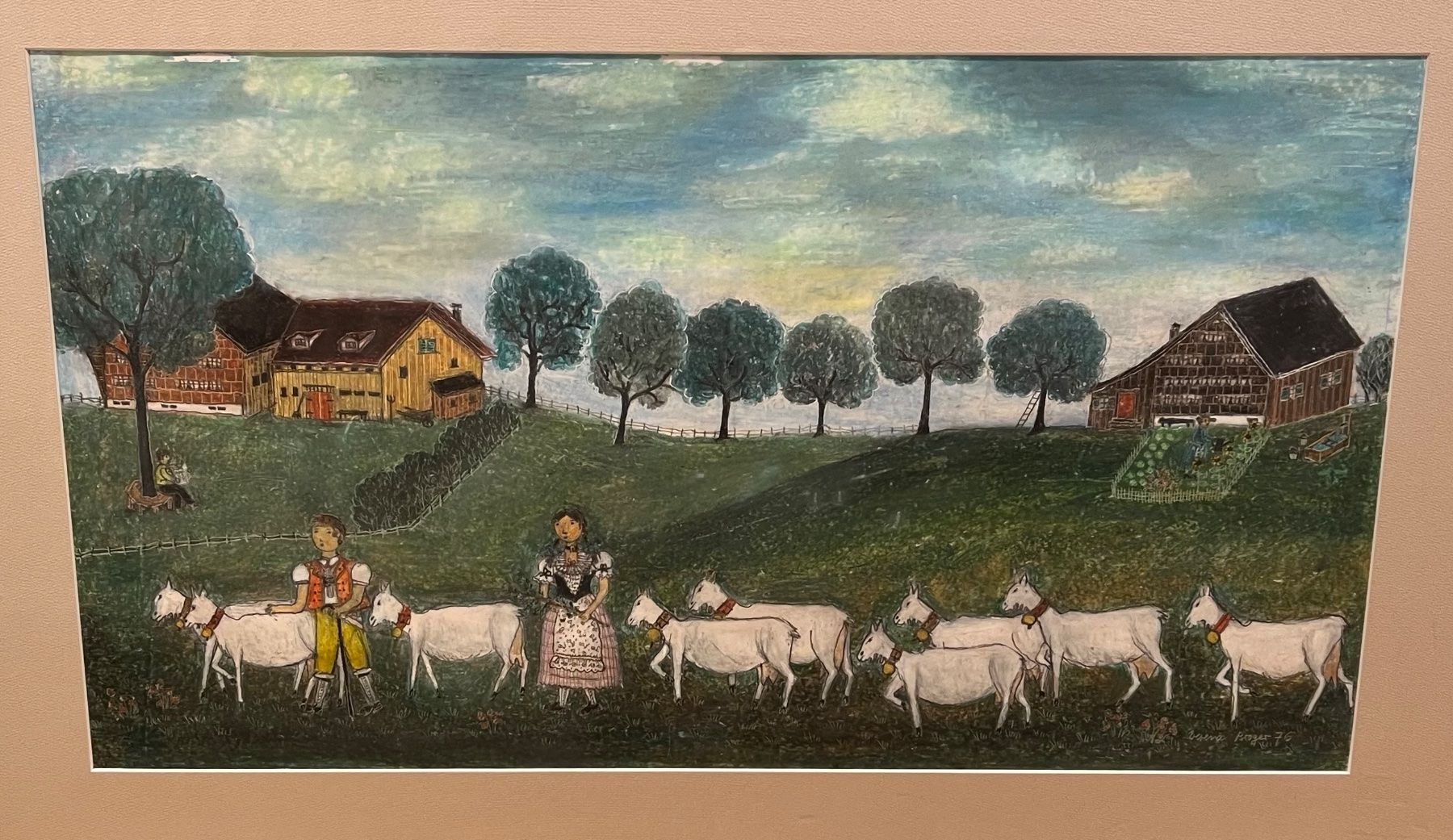 Dipinti: Original Appenzeller Bild Verena Broger gross – Usato da Weissbad venduto da 7733110 1