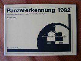 Panzererkennung 1992 - Schweizer Armee - Top Zustand!