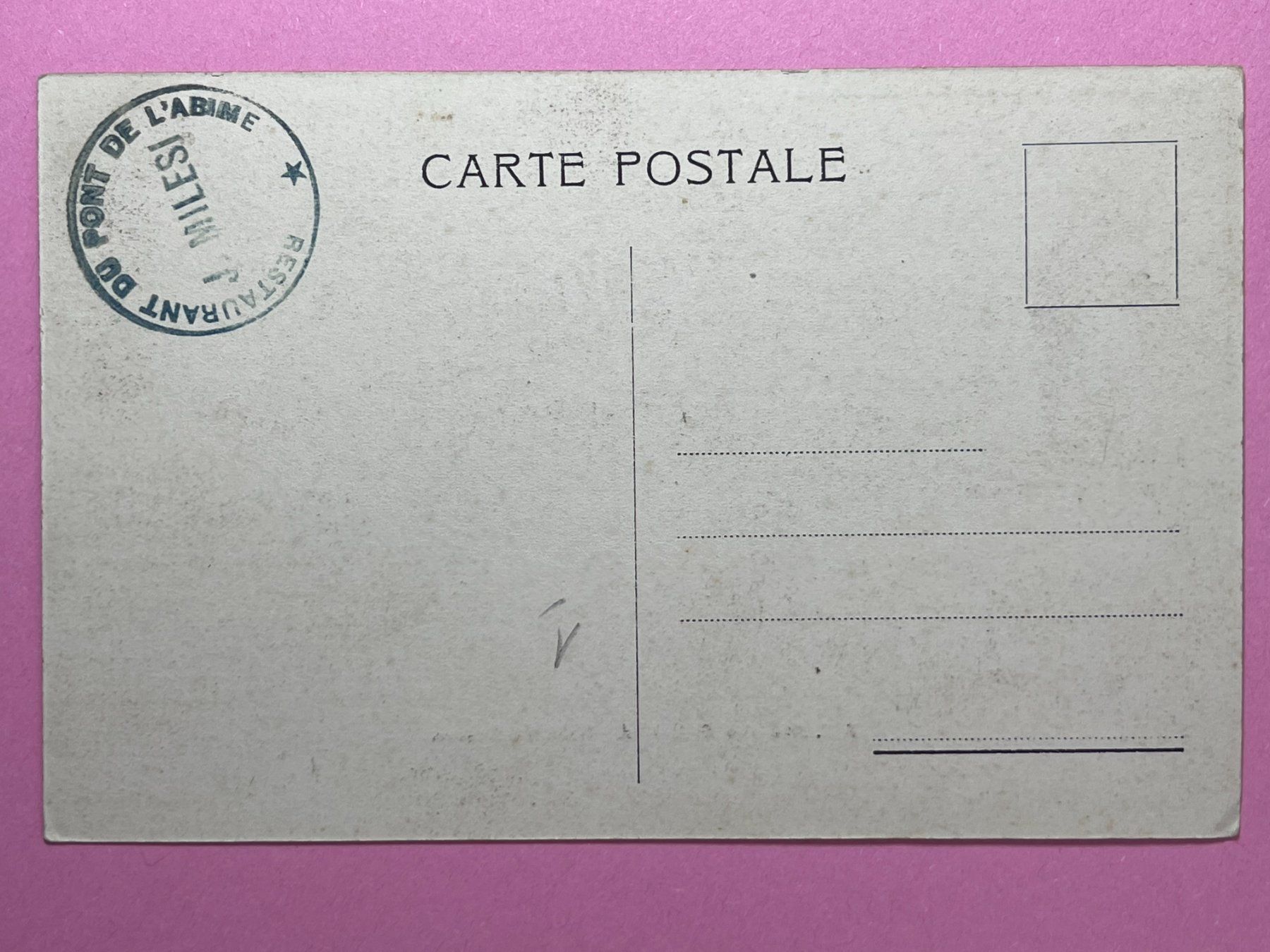Cartoline postali: Le Châtelard - Bord du Chéran – Usato da Steg VS venduto da danwer74 1