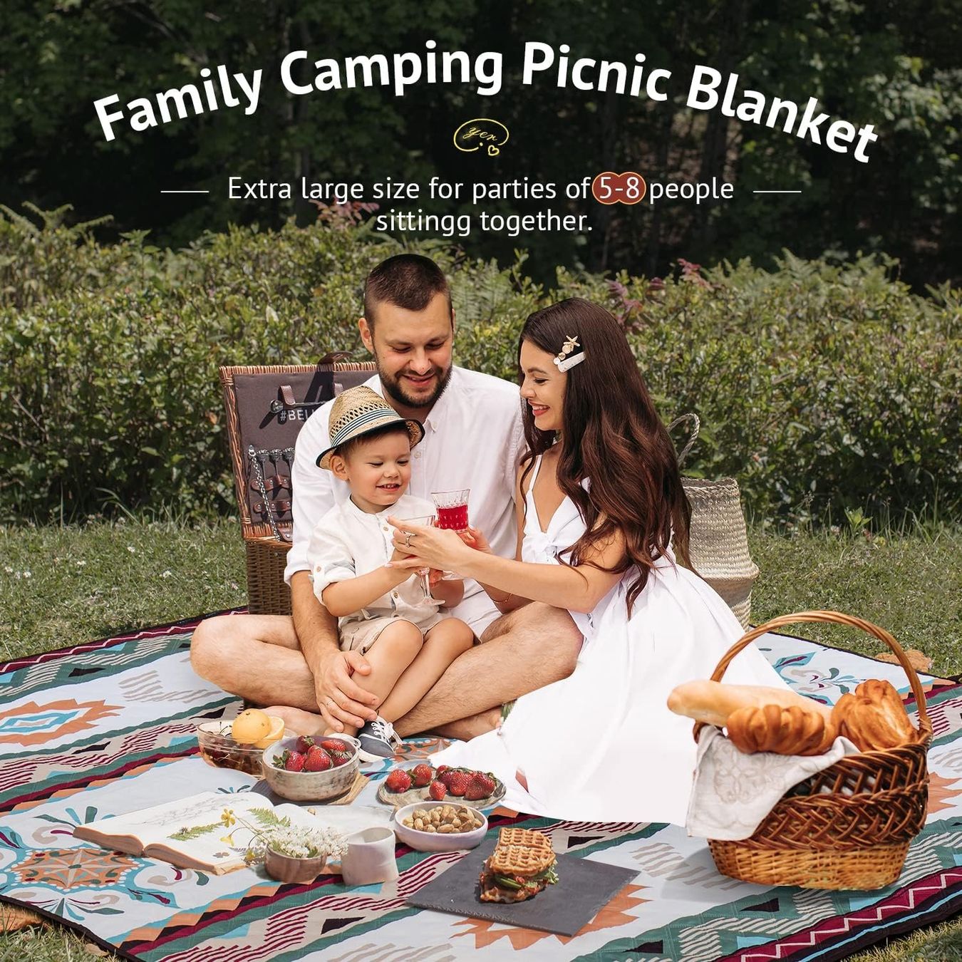 Coperte: Picknickdecke  200x200cm – Nuovo e nell'imballaggio originale da Nuglar venduto da SaleRitter