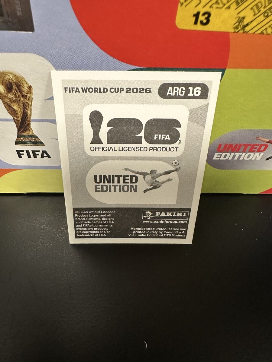Panini Carte collezionabili: ARG 16 - Panini WM 2026  – Nuovo (secondo la descrizione) da Kreuzlingen venduto da Bes-GamingCollection 1