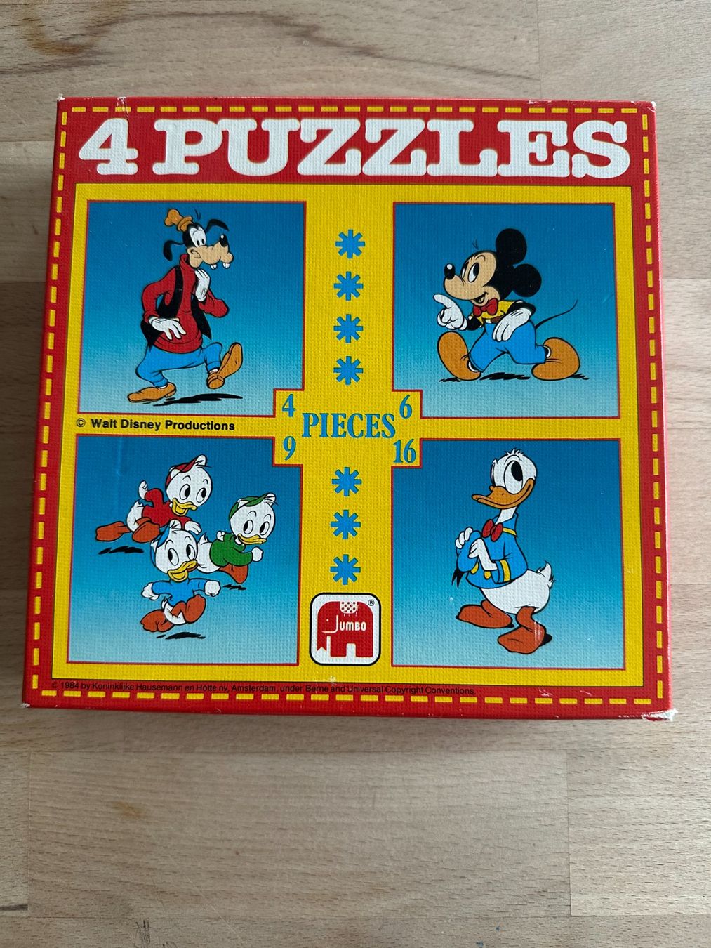 Disney Puzzle: Kinderpuzzle 4-fach – Usato da Buchberg venduto da jaene