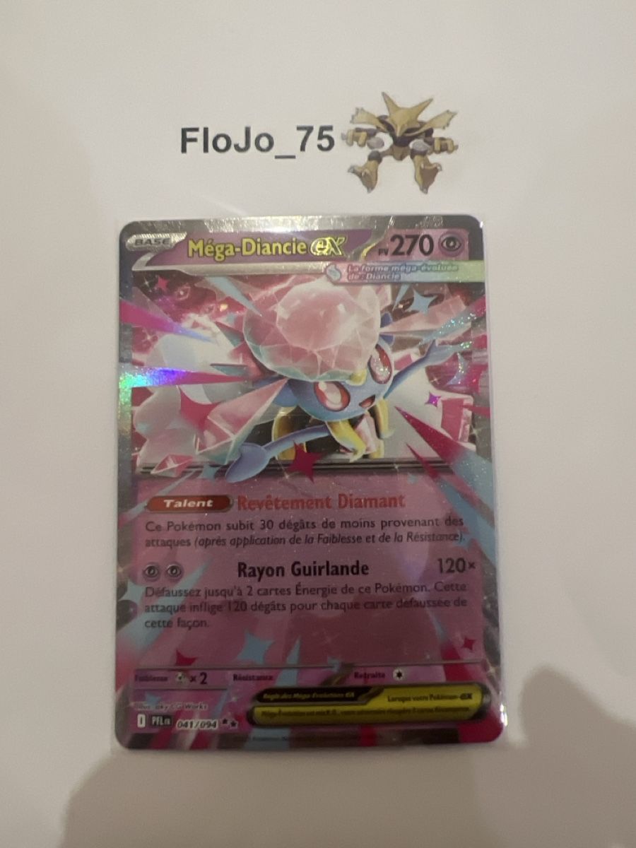 Pokémon Carte collezionabili: Méga Diancie ex 41/64 – Usato da St-Blaise venduto da FloJo_75