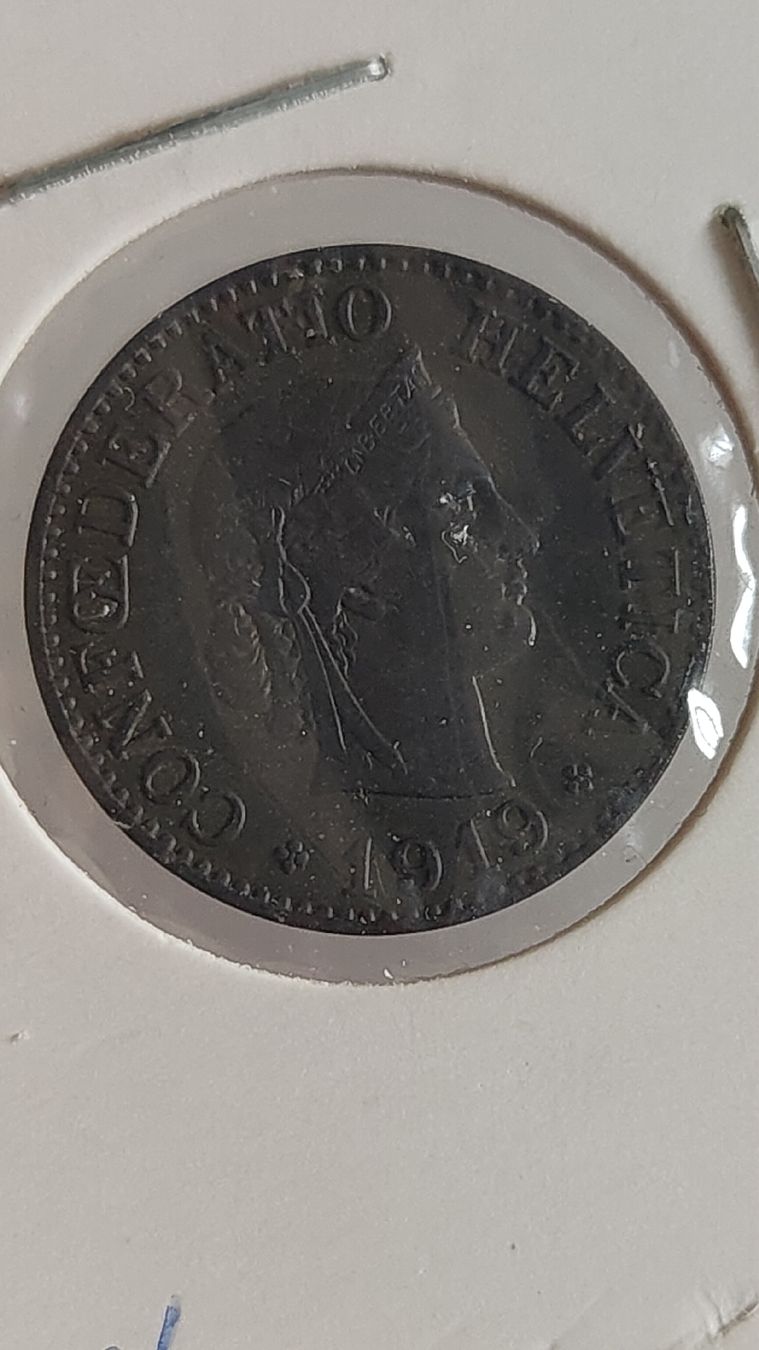 Tutti le monete: 10 Rappen 1919, Schweiz (LP2) – Usato da Neuenhof venduto da tap_mxt6 1