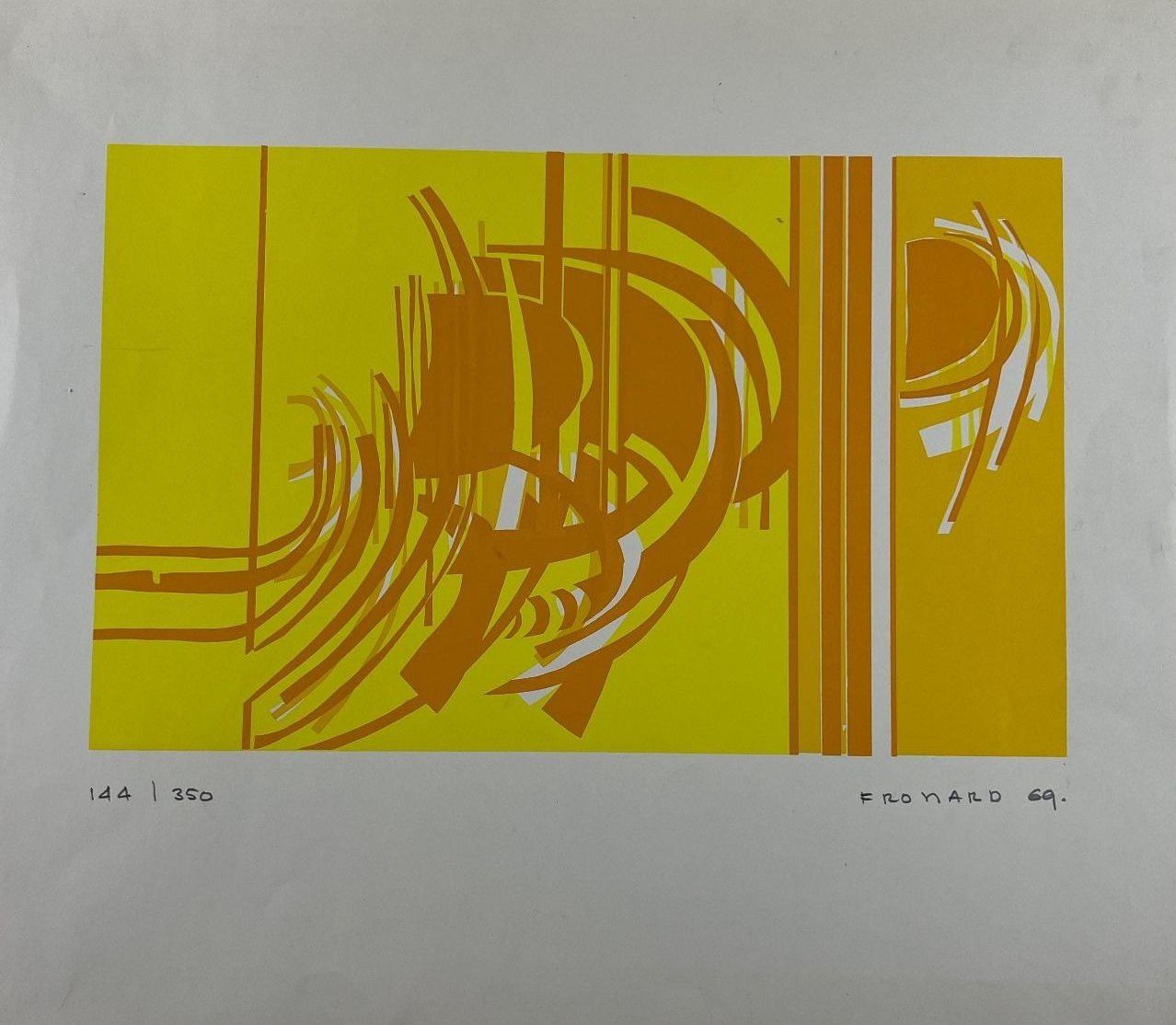 Grafica & Litografie: F.RONARD SERIGRAPHIE SIGNIERT NUMMERIERT – Usato da Gersau venduto da grafik-kunst