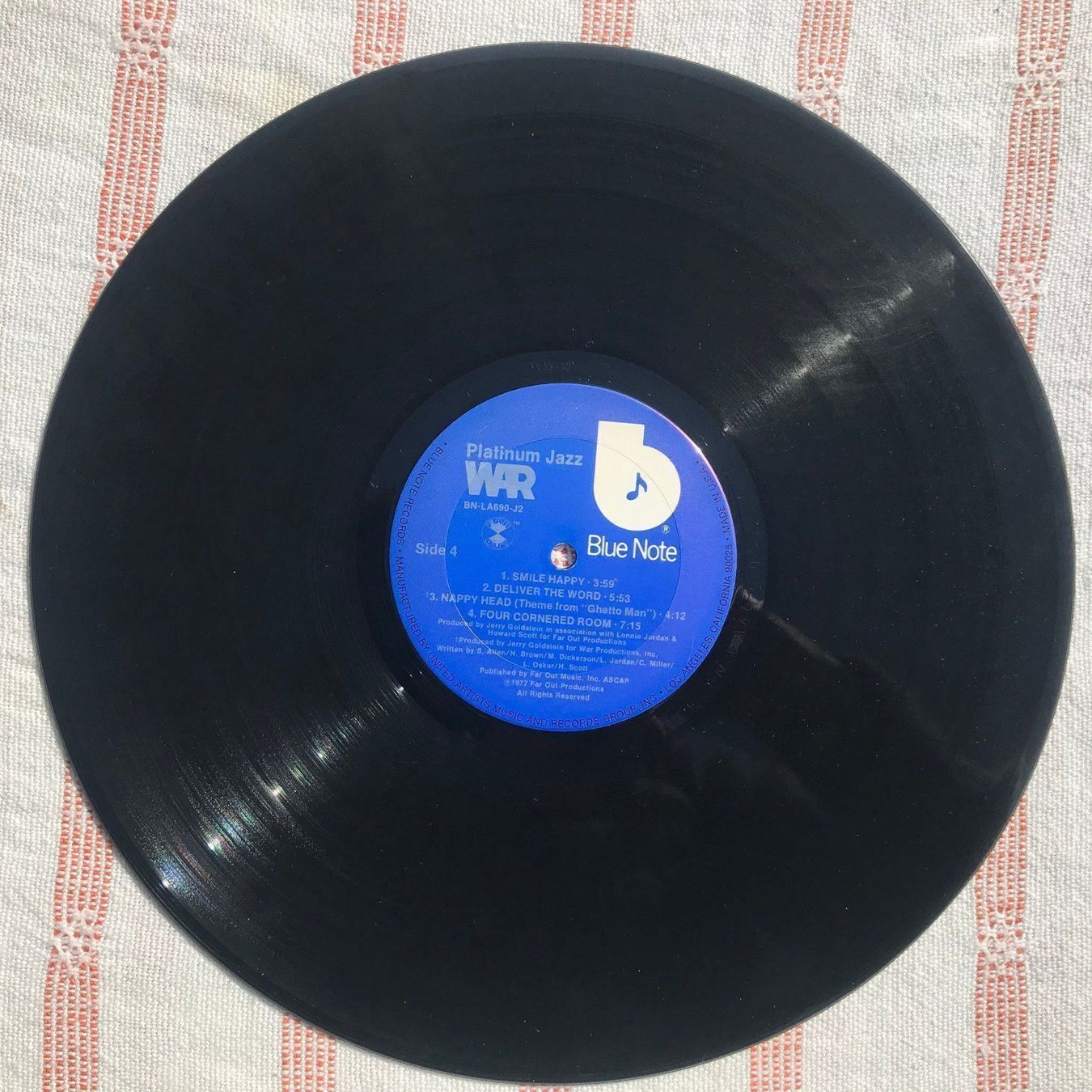 Schallplatten: War: Platinum Jazz, 1977 Blue Note, LP 2 – Gebraucht aus Zollikerberg von Dogon
