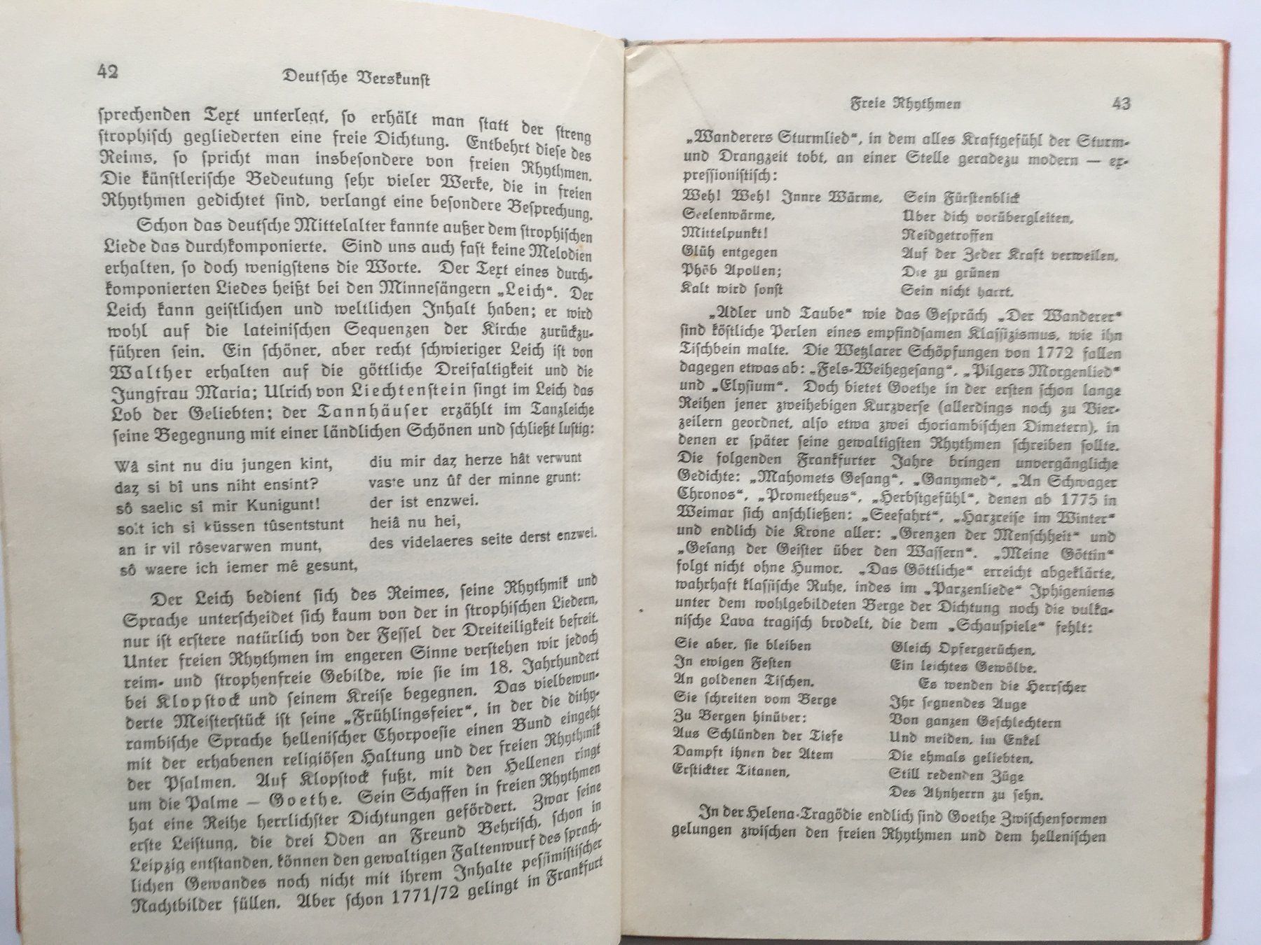 Libri: Deutsche Poetik - Hans Fluck; 1927 – Usato da Grenchen venduto da Kogi7 7