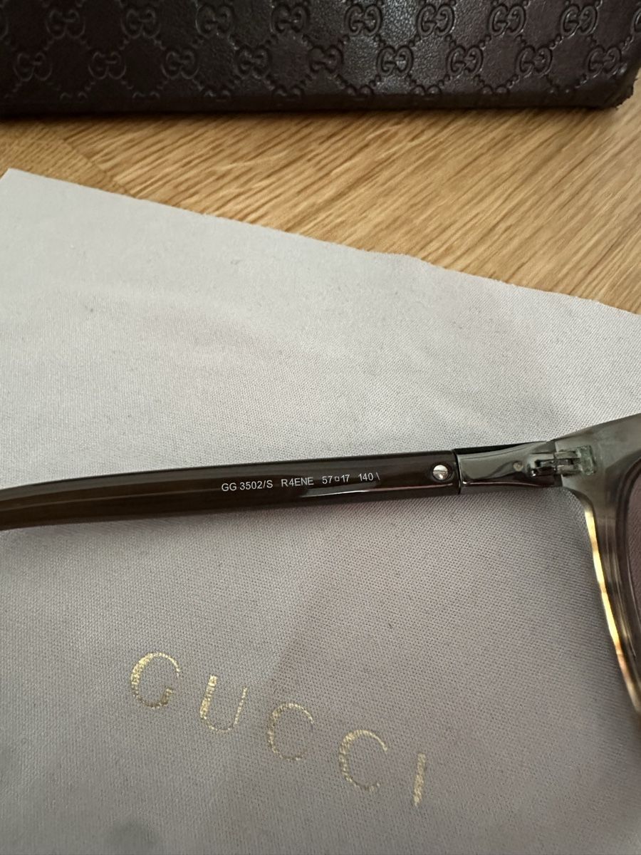 Gucci Occhiali & Lenti: Gucci Sonnenbrille Damen Khaki-Grau – Nuovo (secondo la descrizione) da Ermatingen venduto da nic_x2tf 4