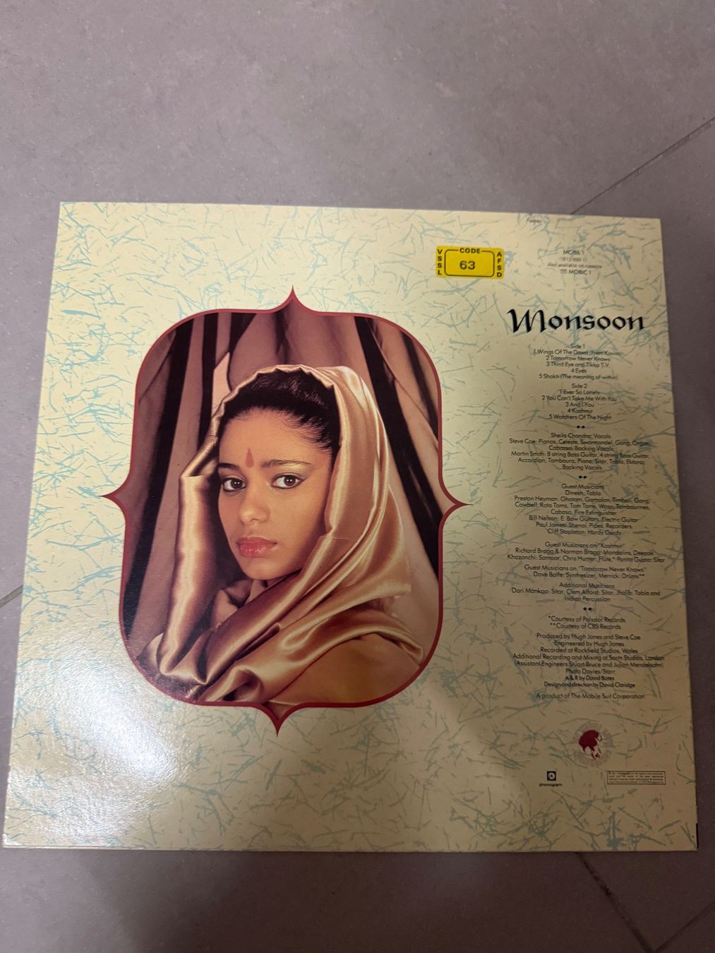 Schallplatten: Schallplatte / Monsoon / third eye – Gebraucht aus Freidorf TG von sarotiko 1