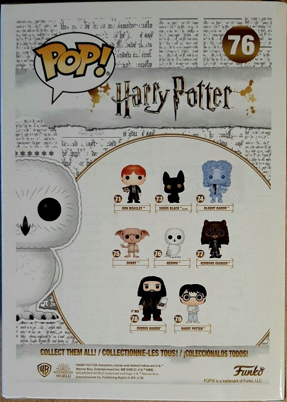 Funko Statuette: Funko Pop Harry Potter Hedwig – Nuovo e nell'imballaggio originale da Montet (Glâne) venduto da KOADA 1
