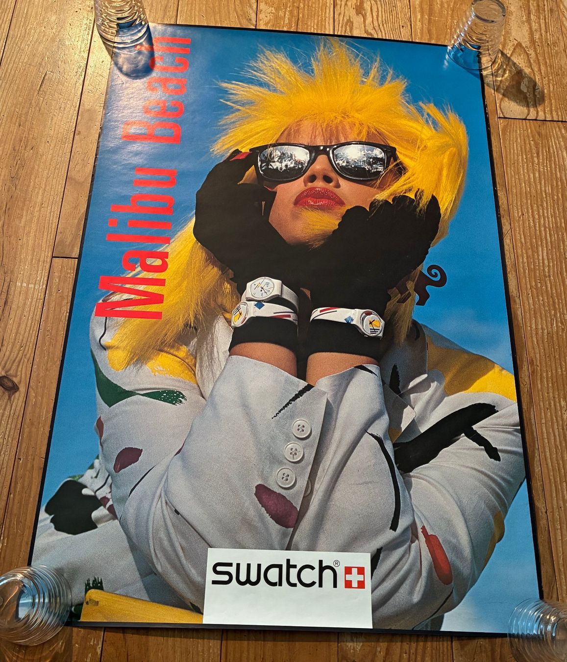 Foto & Immagini: SWATCH Werbe Plakat Poster - Nr. 4 – Usato da Meinisberg venduto da duveen 1