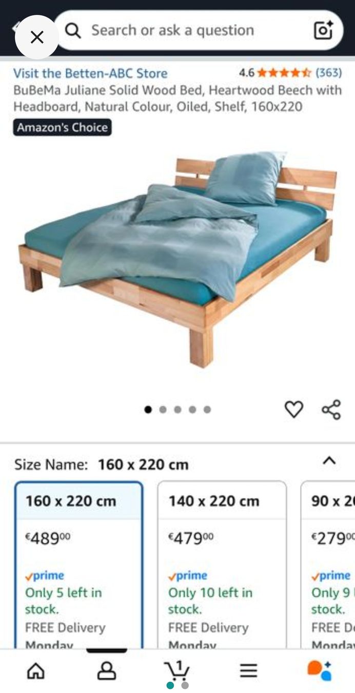 Letti: This exact hardwood bed – Nuovo (secondo la descrizione) da Basel venduto da sen_6rs7